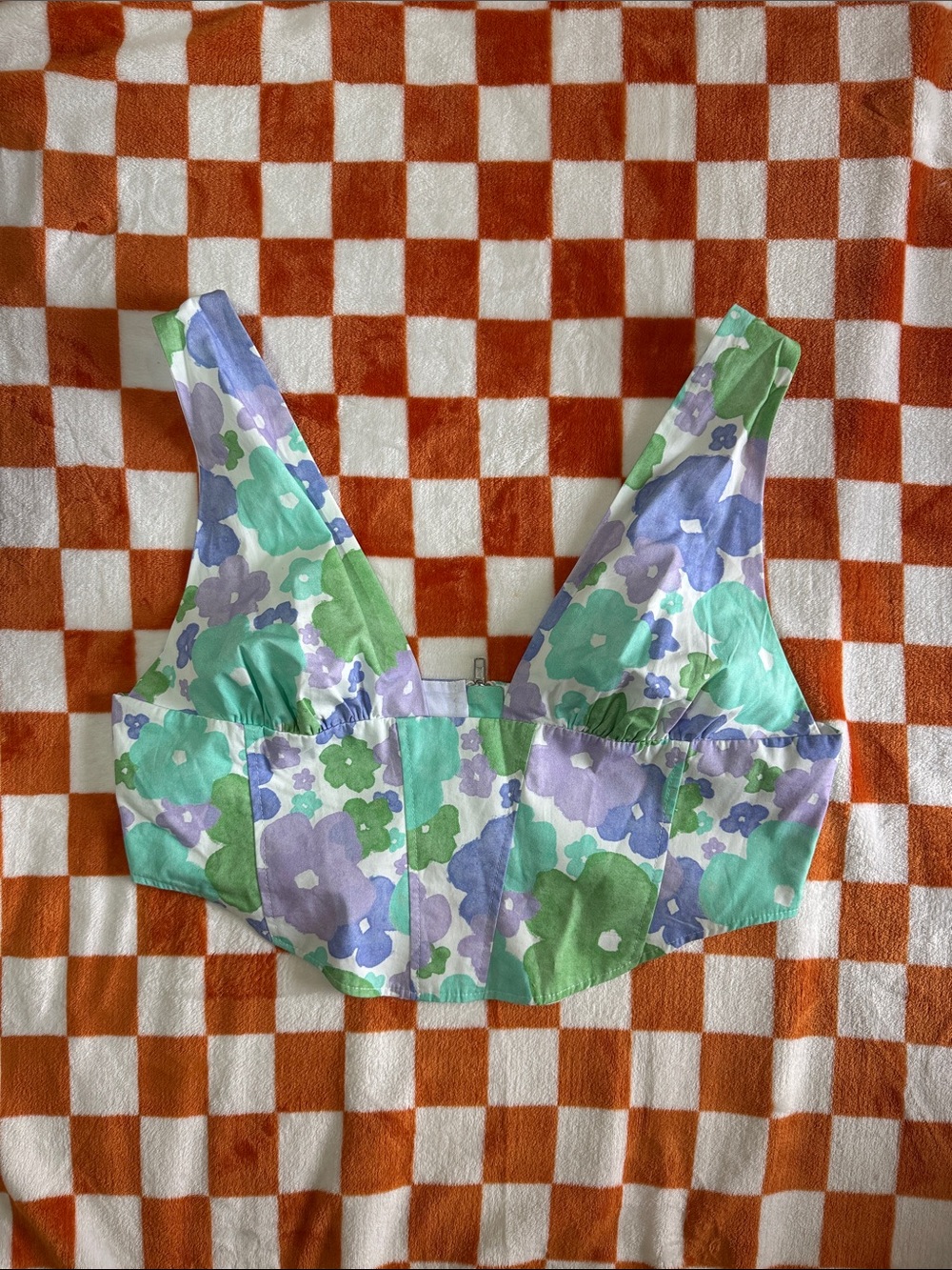 Floral Cropped Top